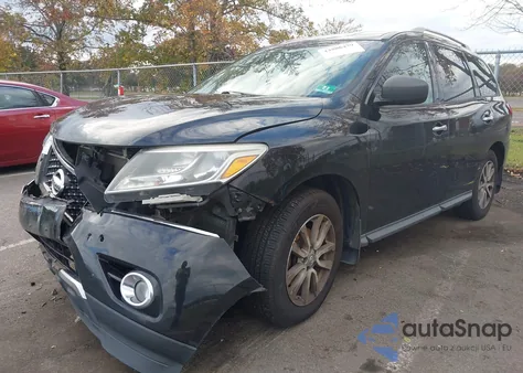 2016 Nissan Pathfinder Sv z USA, uszkodzony, nr VIN 5N1AR2MM5GC604604